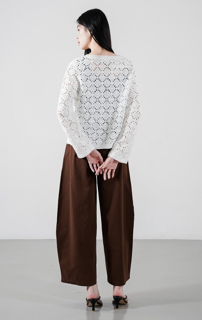 Lucia Cardigan White