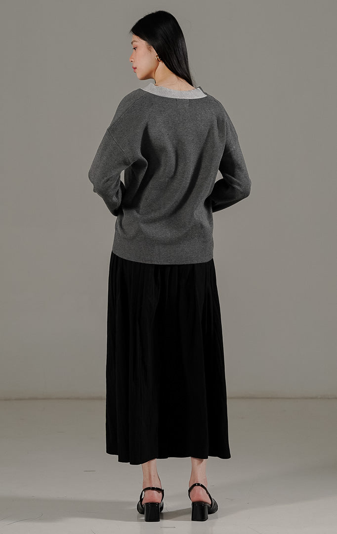 Blaise Cardigan Dark Grey