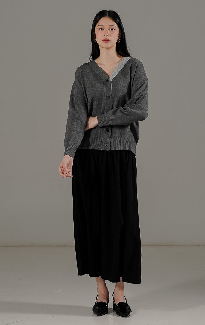 Blaise Cardigan Dark Grey