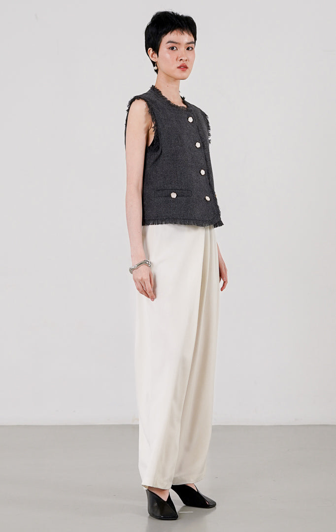 Mirabelle Vest Dark Grey