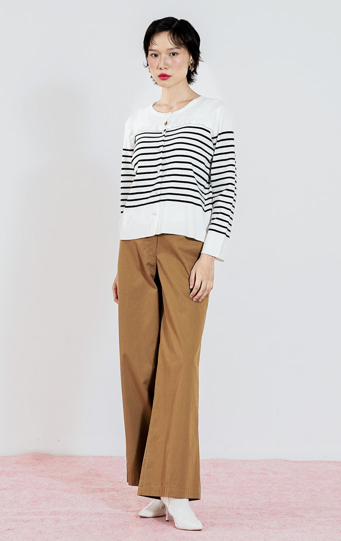 Alexiz Cardigan White