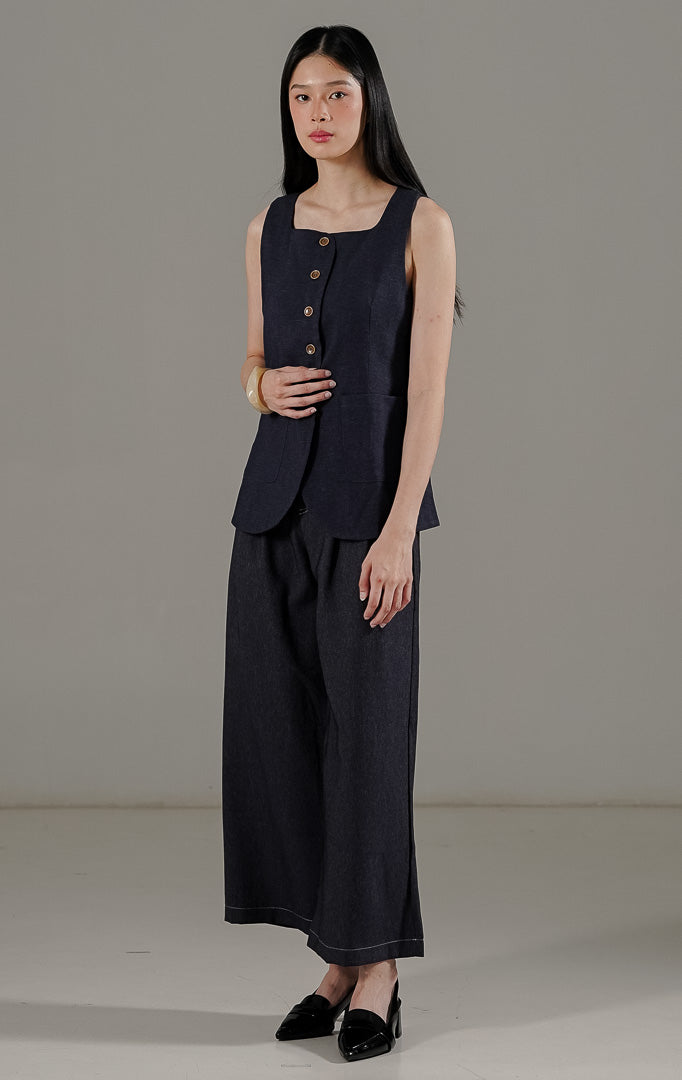 Camille Vest Navy