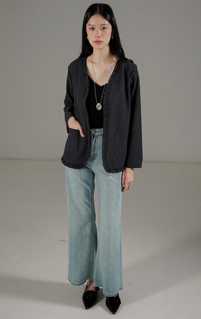 Jordane Cardigan Dark Grey