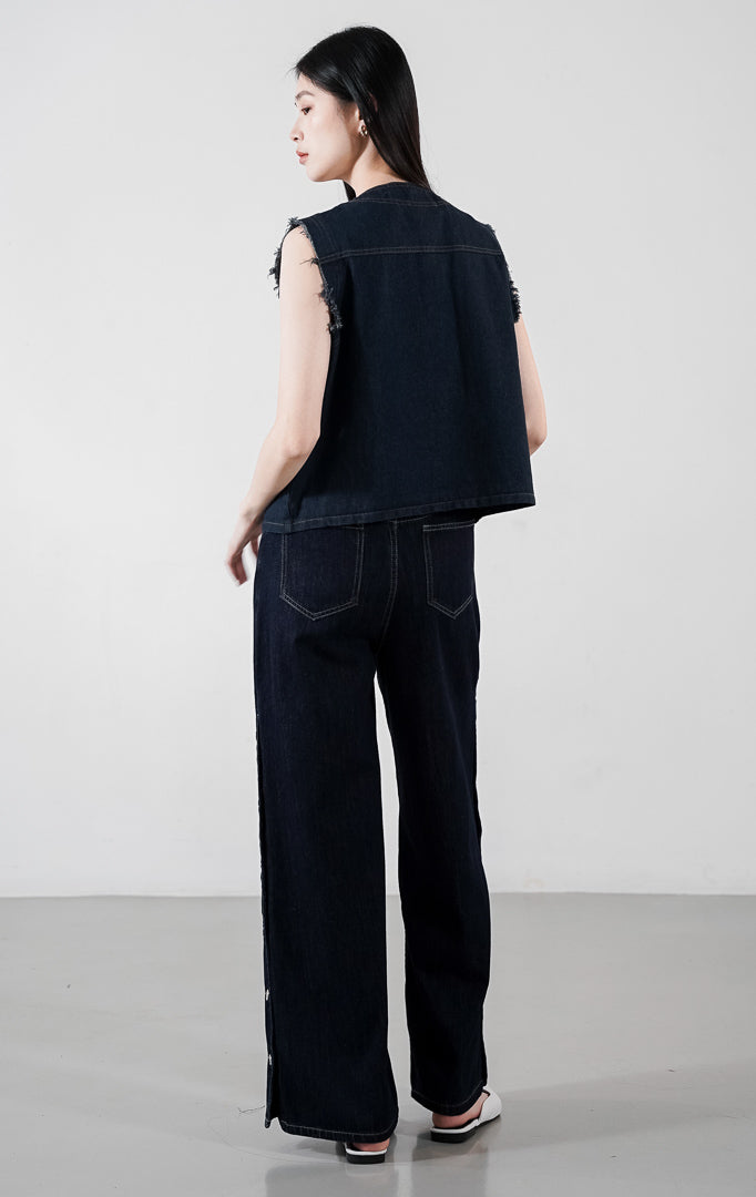 Marais Vest Indigo Denim