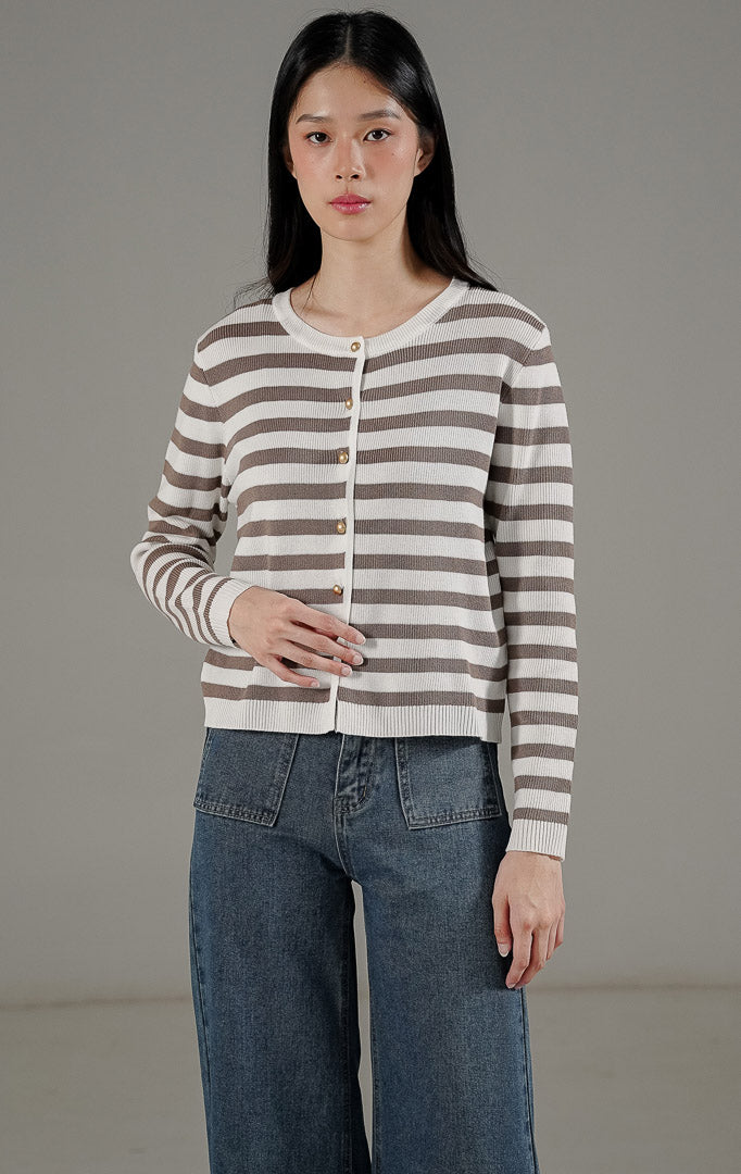 Lyra Cardigan Taupe