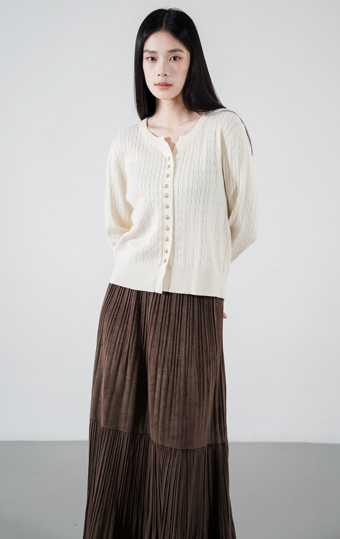 Vinnie Cardigan Ivory