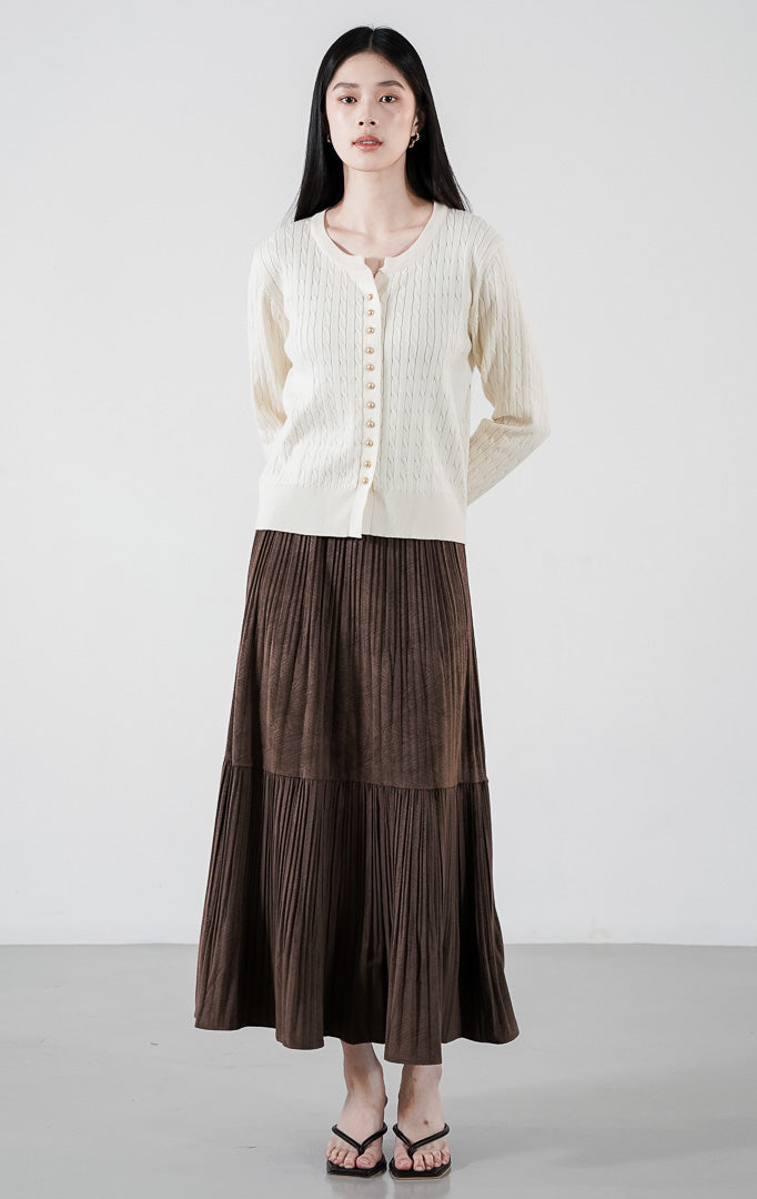 Vinnie Cardigan Ivory