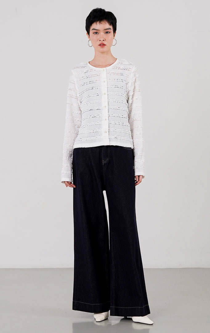 Anandra Top White