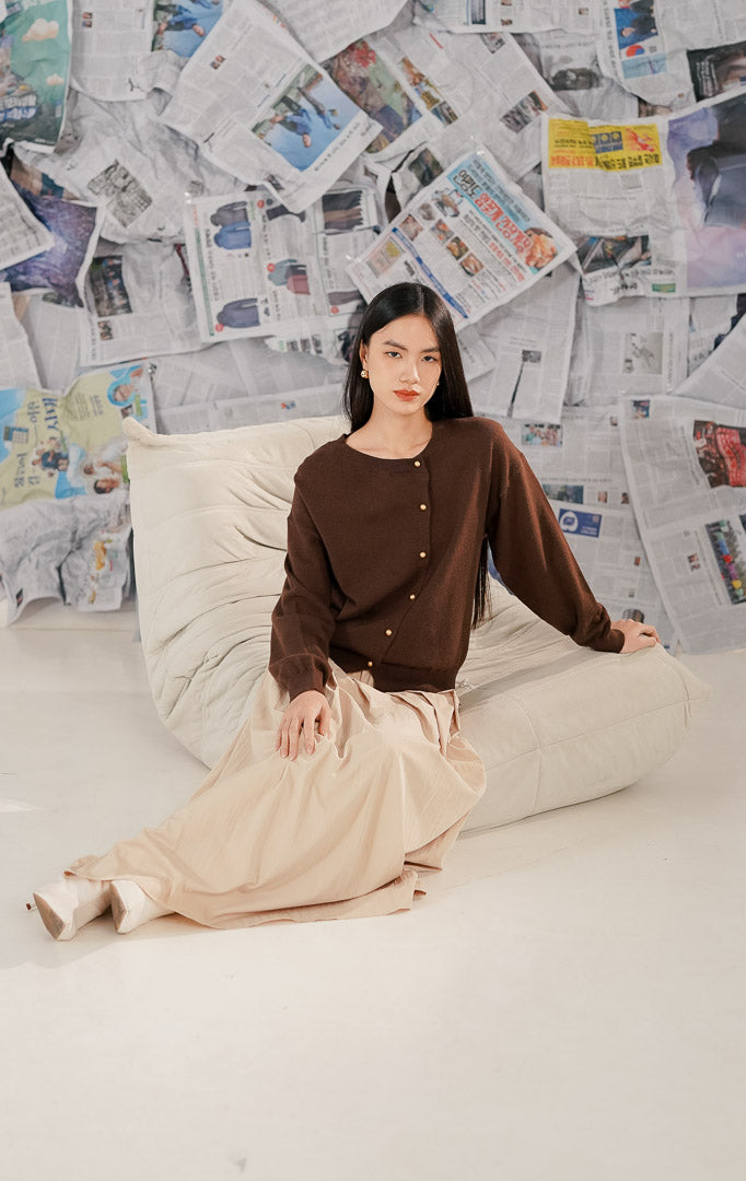 Yurri Cardigan Brown