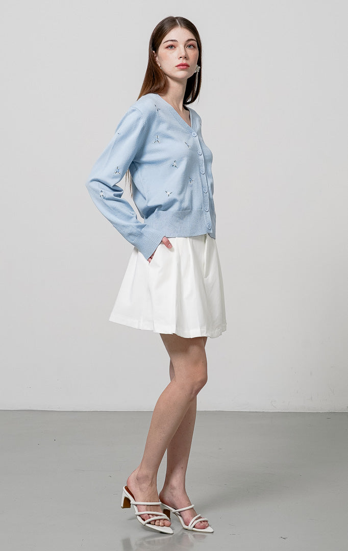 Petunia Cardigan Blue