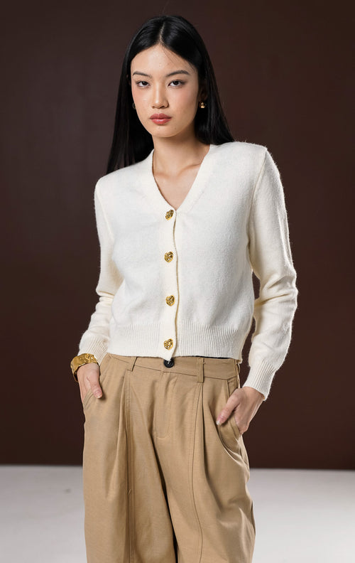 Yonna Cardigan Ivory