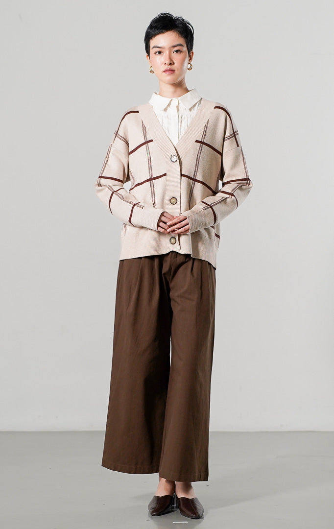 Thena Cardigan Khaki