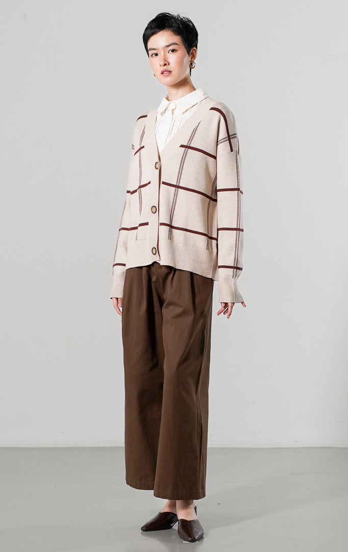 Thena Cardigan Khaki