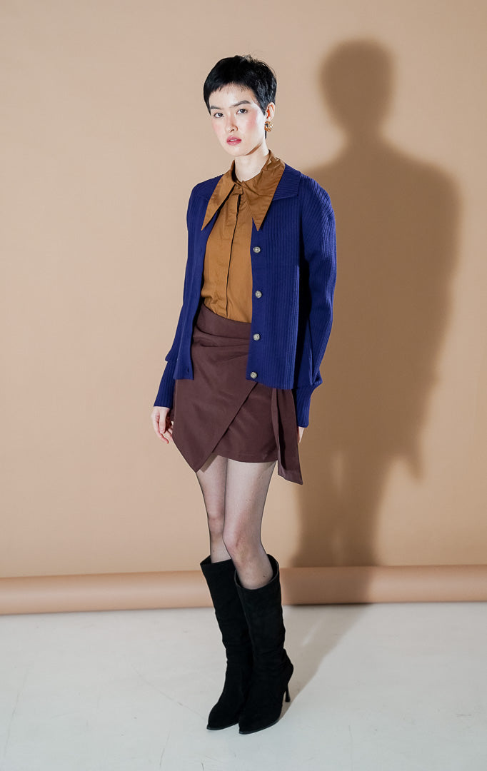 Daenery Cardigan Dark Blue
