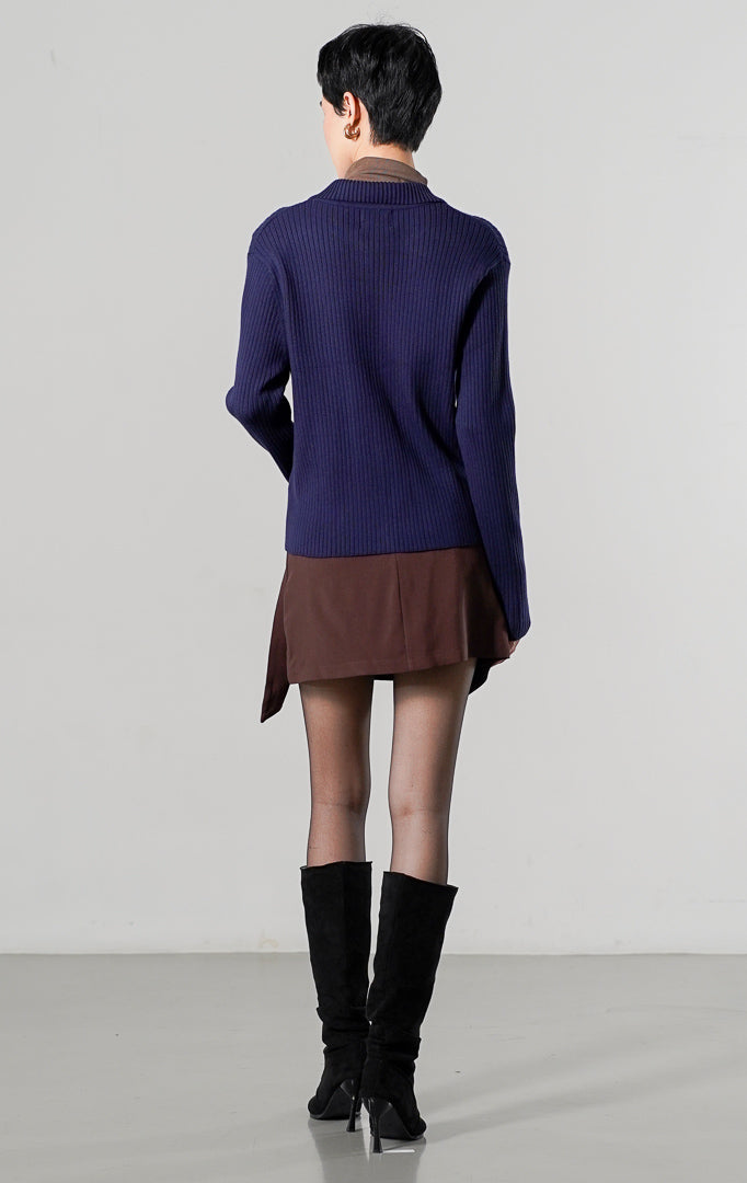 Daenery Cardigan Dark Blue