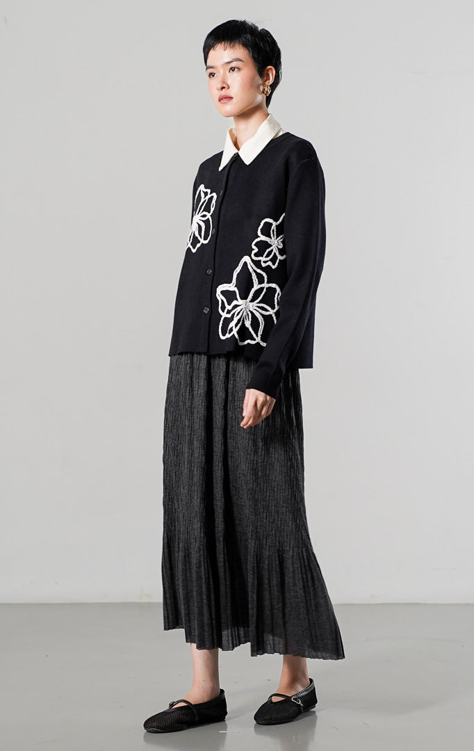 Peppie Cardigan Black
