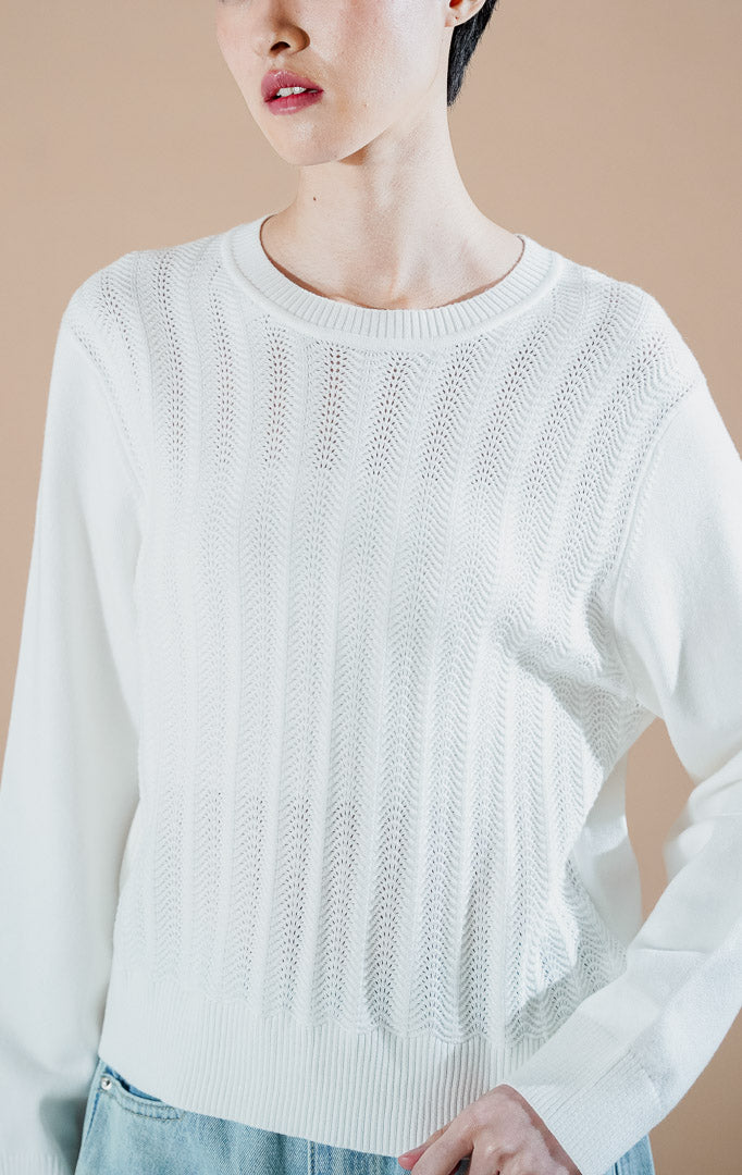 Fifiya Sweater White