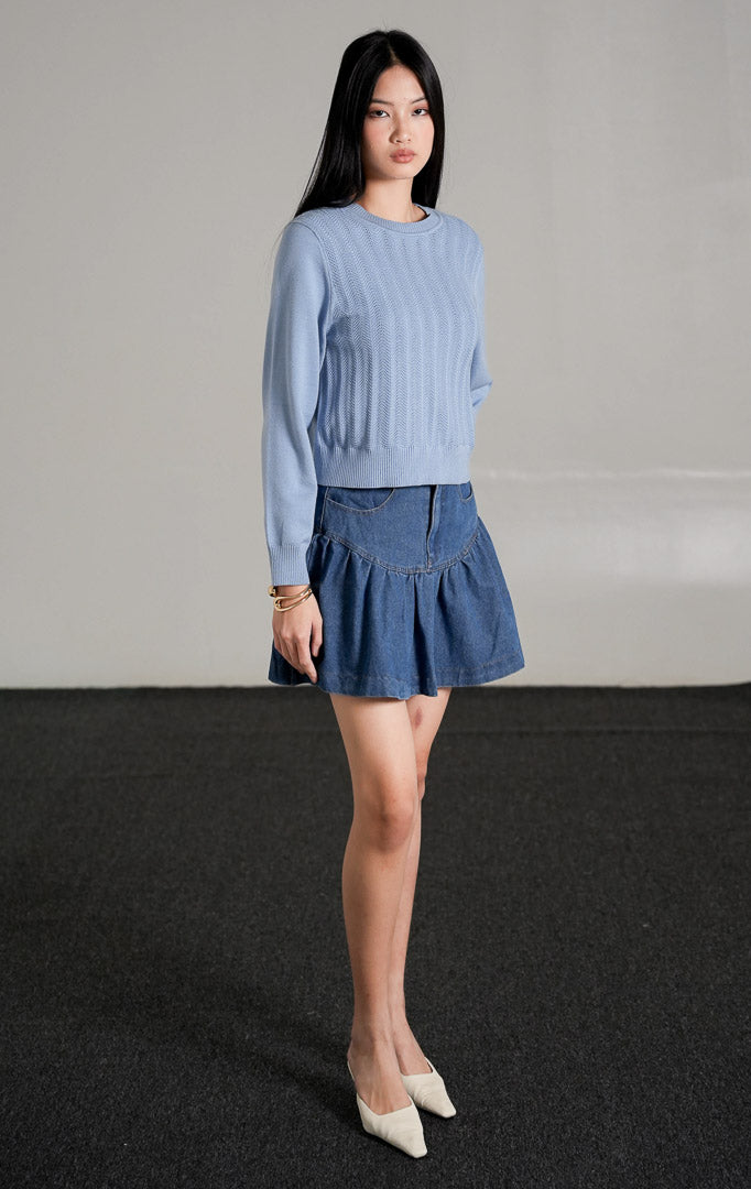 Fifiya Sweater Blue