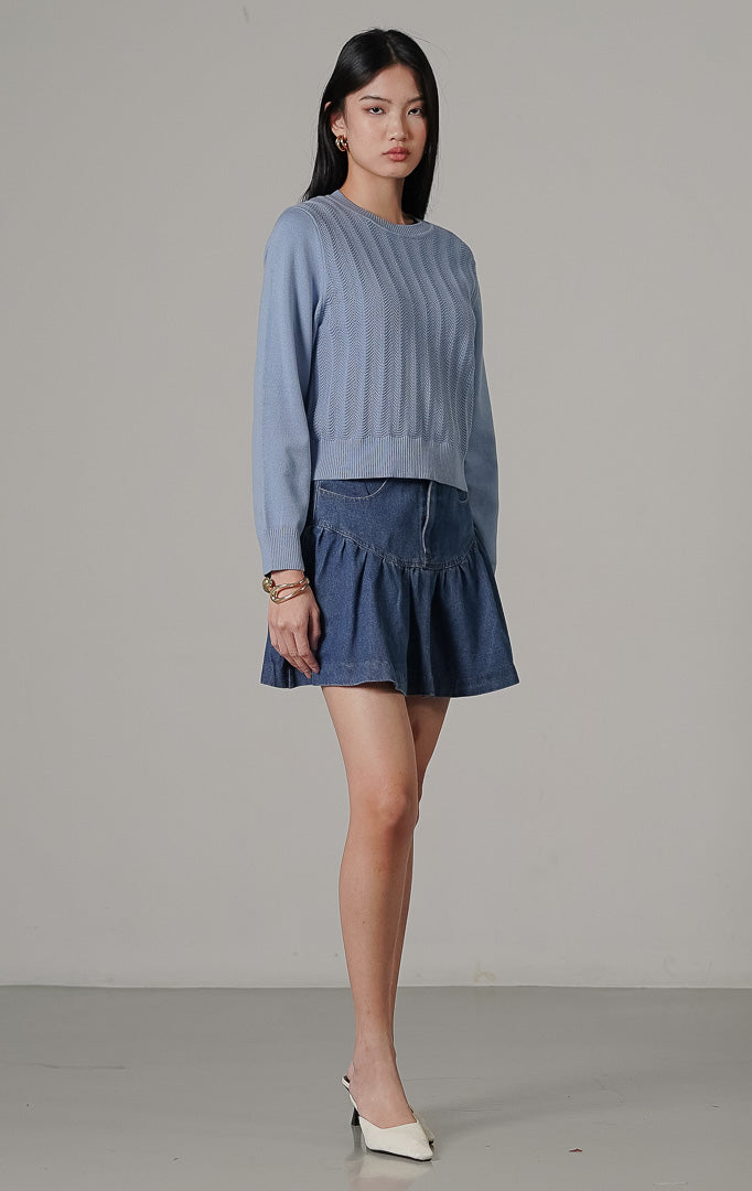 Fifiya Sweater Blue