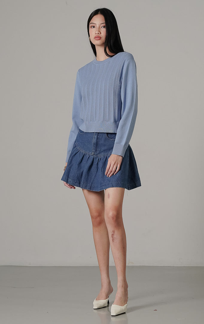 Fifiya Sweater Blue