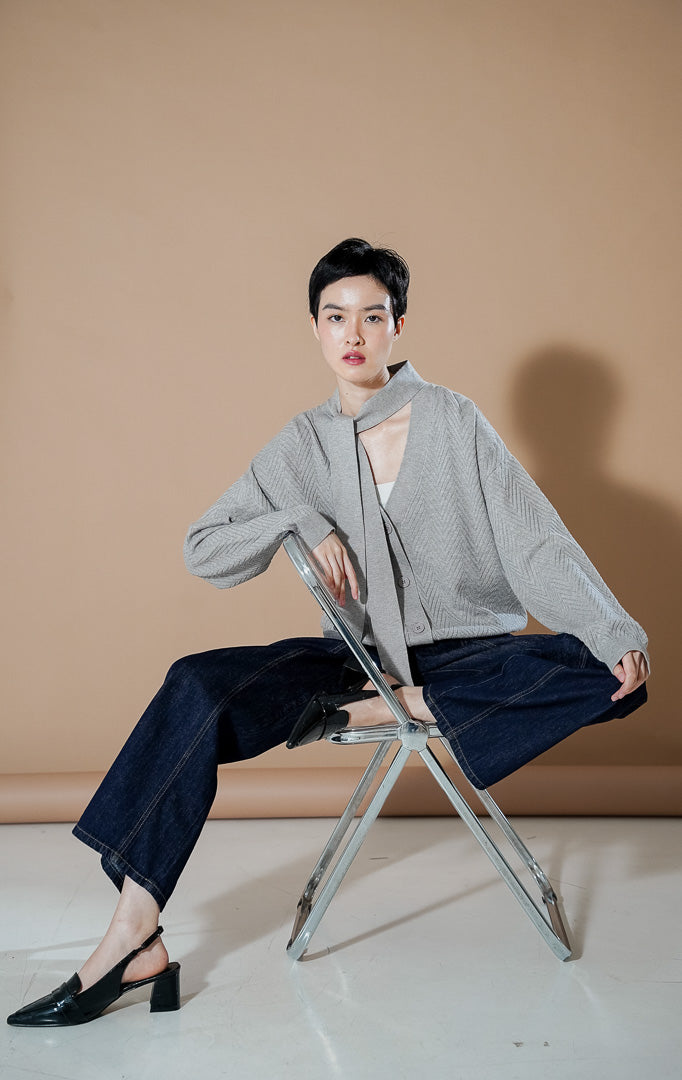 Marianne Cardigan Grey