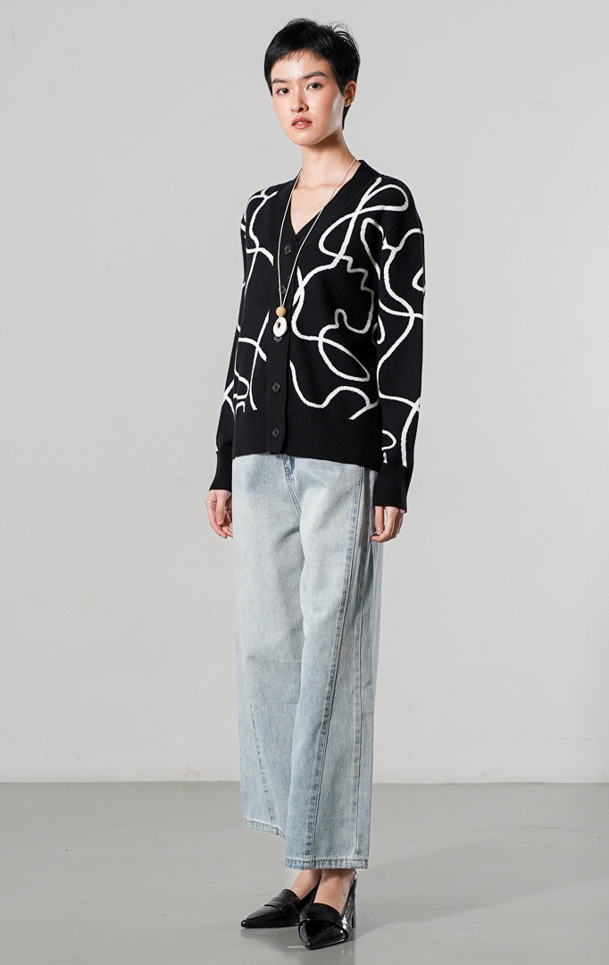 Coralina Cardigan Black