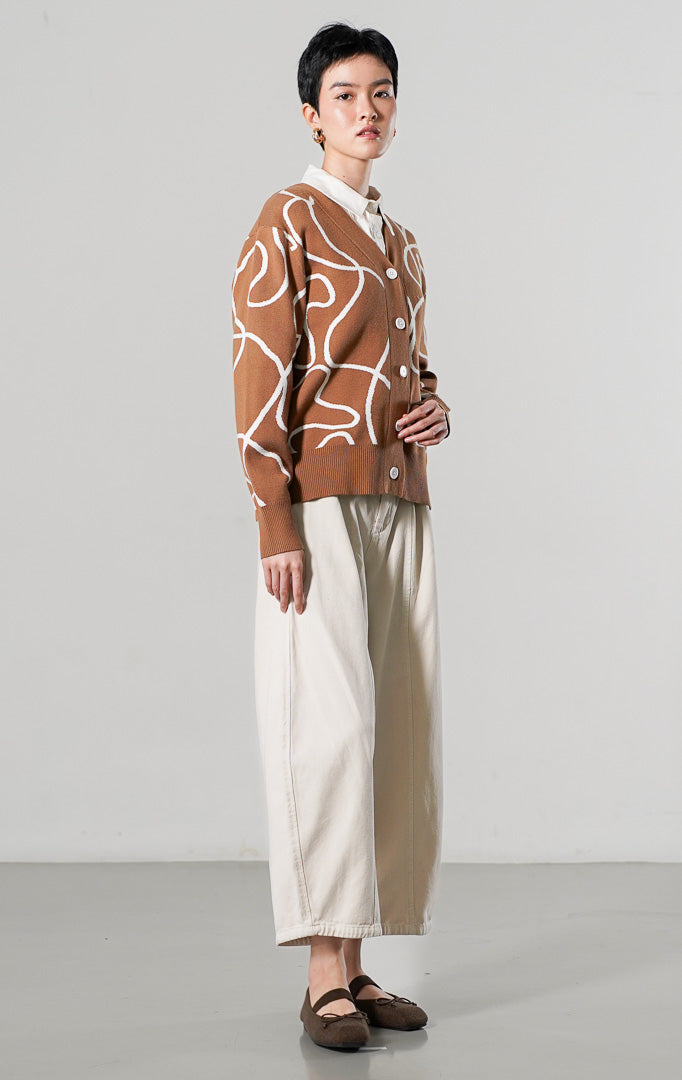 Coralina Cardigan Brown