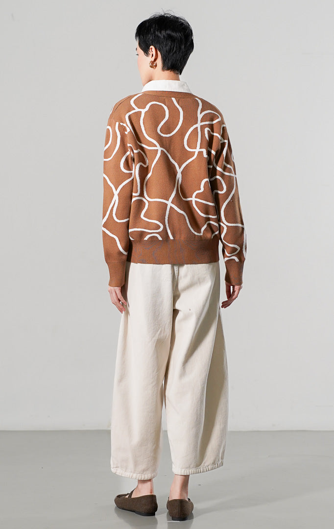 Coralina Cardigan Brown