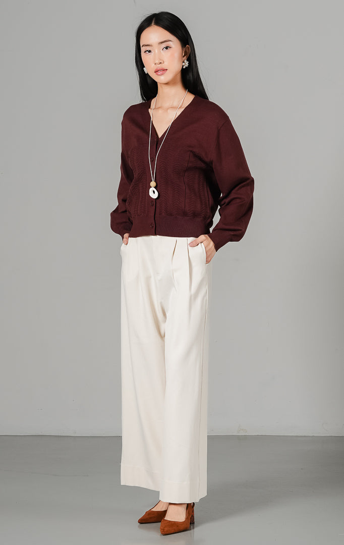 Daliya Cardigan Dark Brown