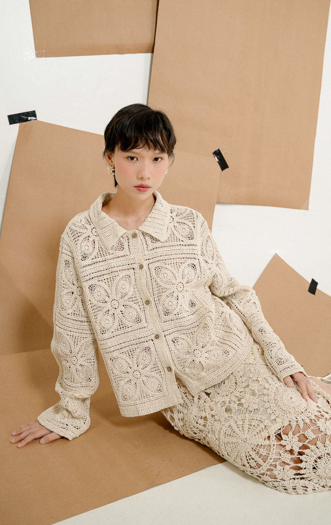 Sevyn Cardigan Ivory