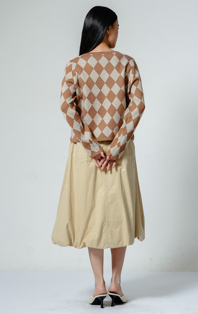 Adrielle Cardigan Brown