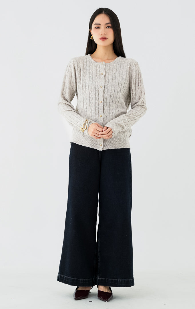 Issac Cardigan Khaki