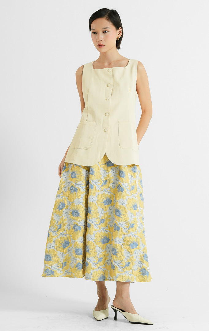 Venice Vest Light Yellow