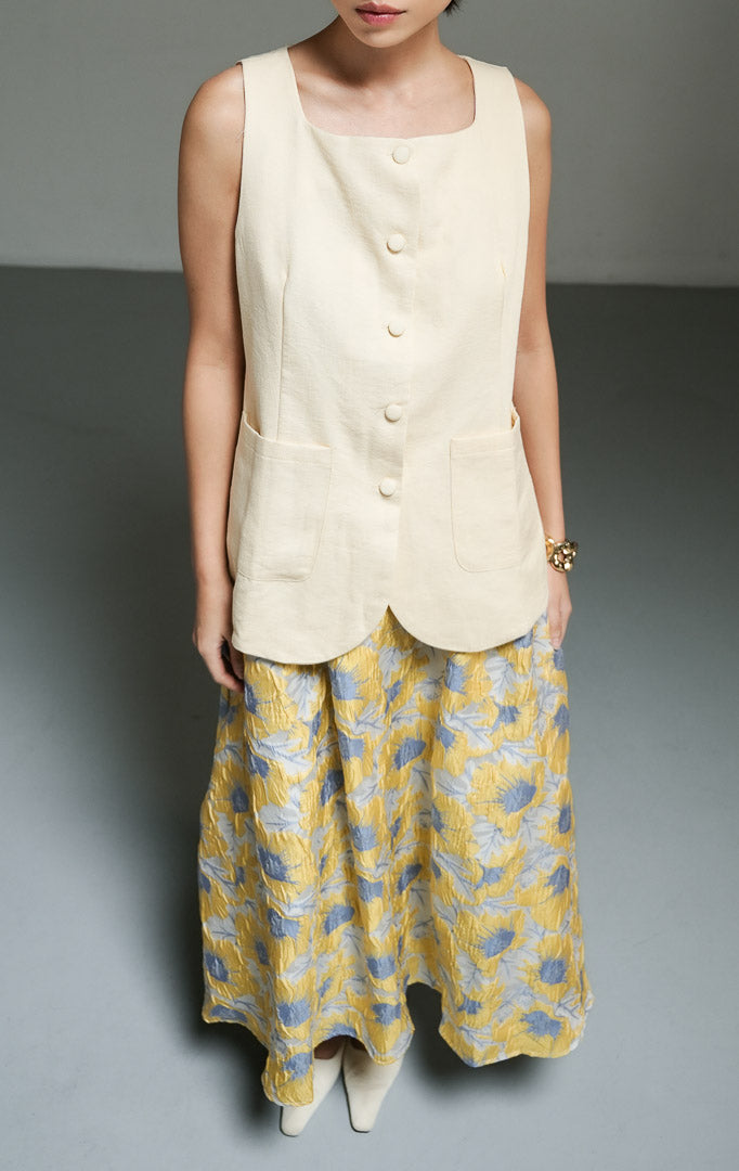 Venice Vest Light Yellow