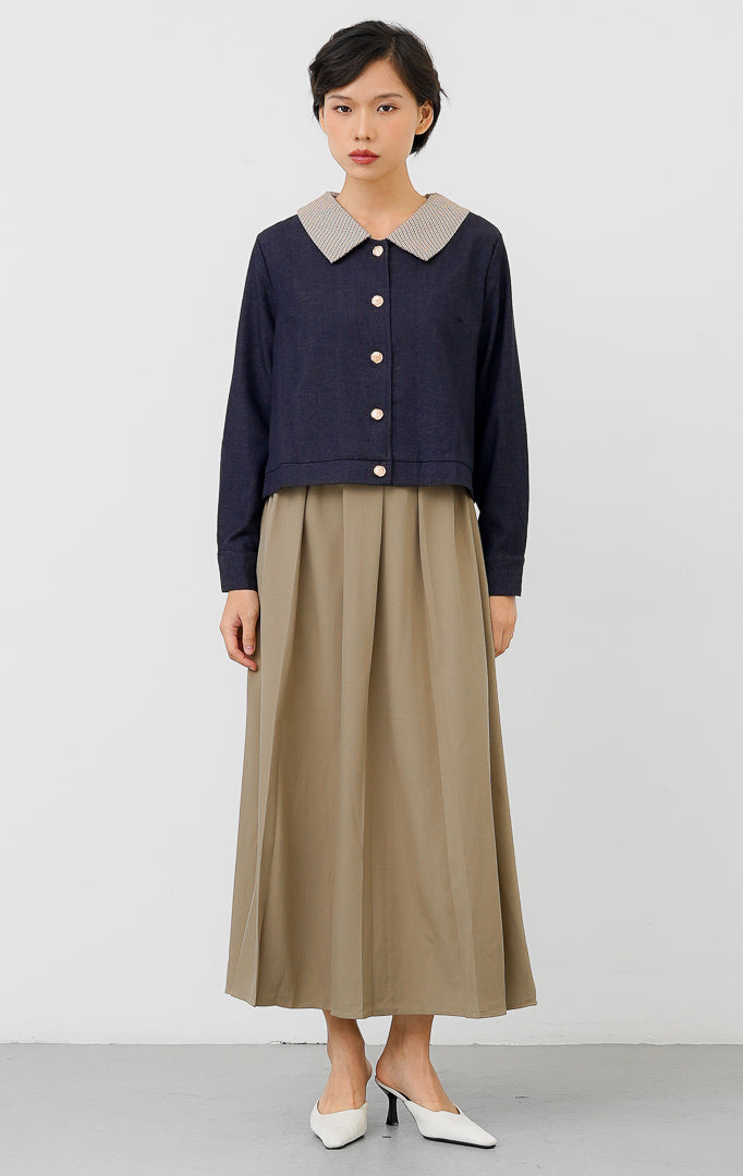 Casandera Top Navy