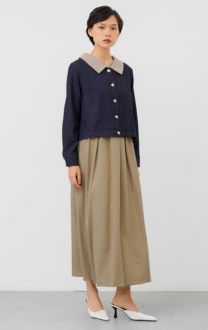 Casandera Top Navy
