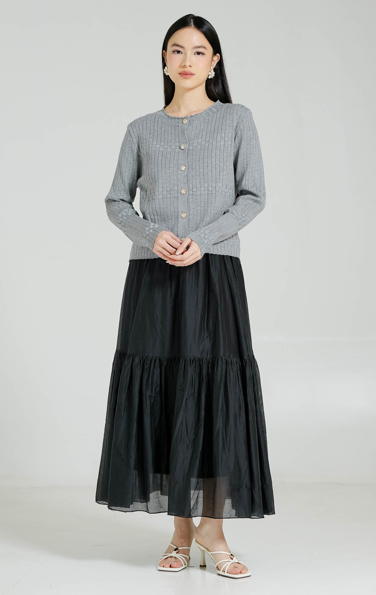 Zora Cardigan Grey