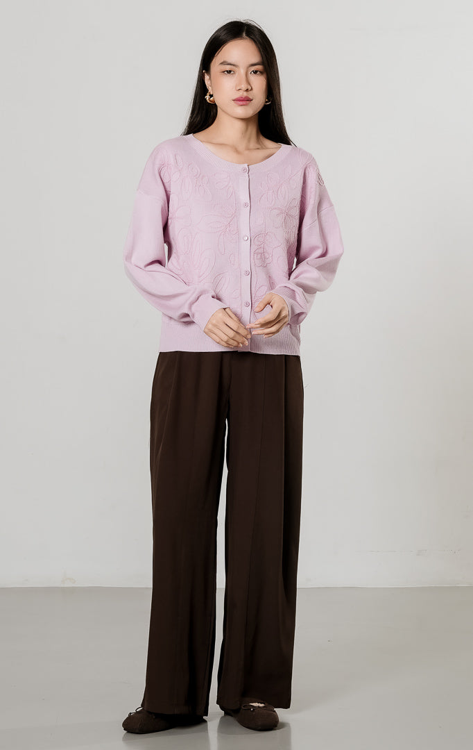 Polline Cardigan Light Purple