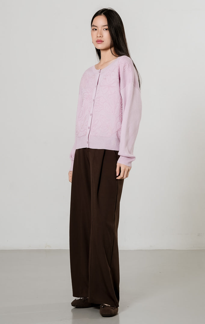 Polline Cardigan Light Purple