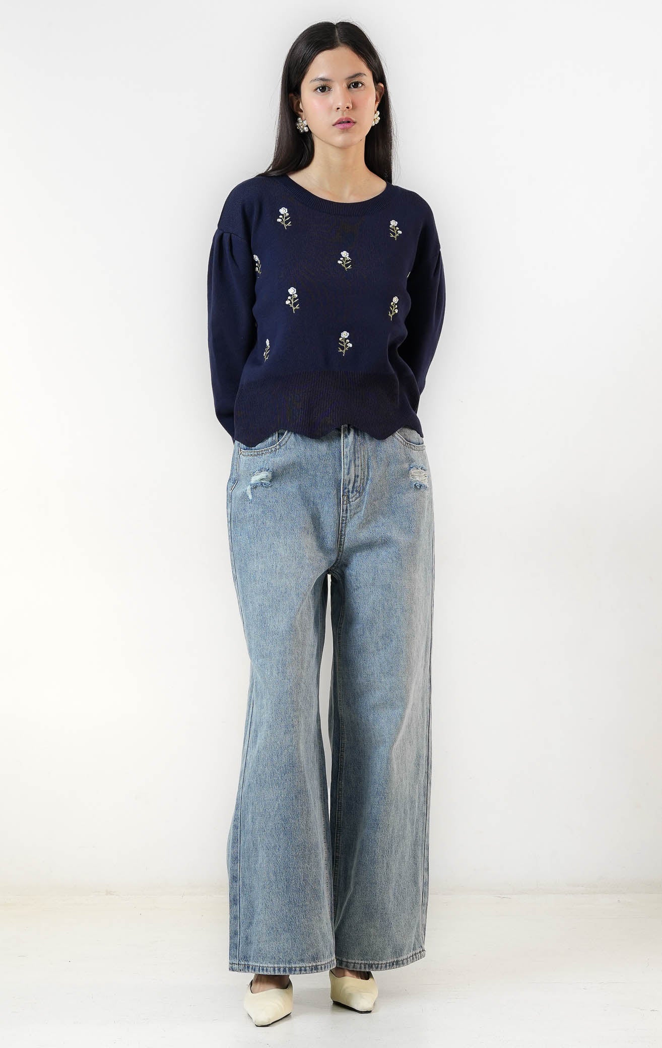 Ingrid Sweater Navy