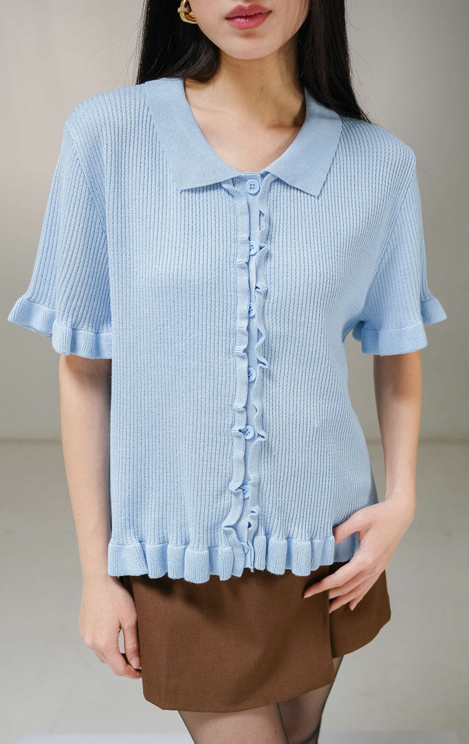 Eudora Top Blue