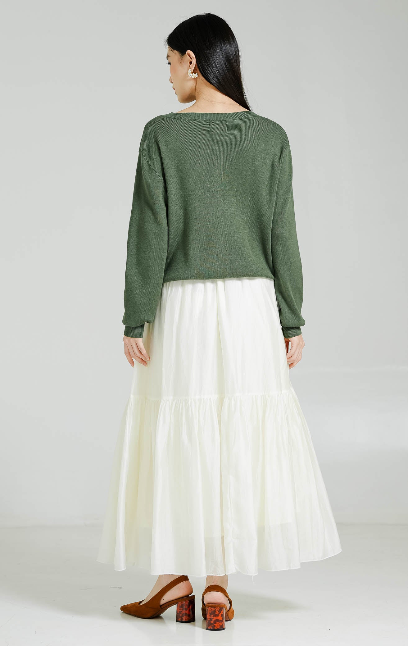 Cecilia Cardigan Dark Green