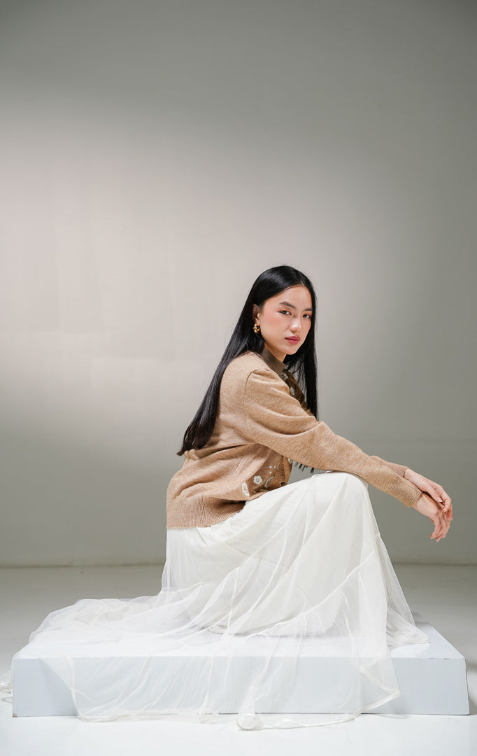 Bentleigh Cardigan Light Brown