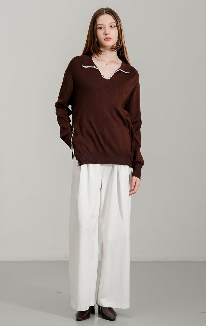 Maddox Sweater Brown