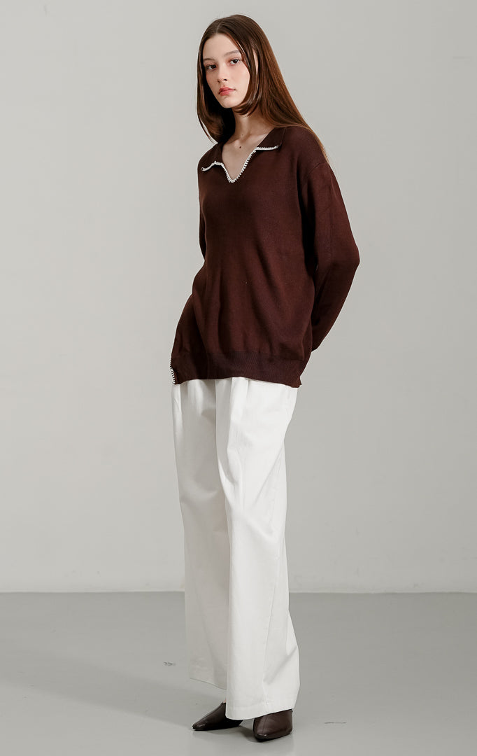 Maddox Sweater Brown