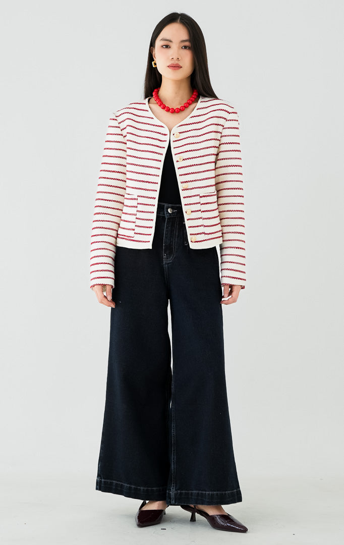 Caspian Blazer Red