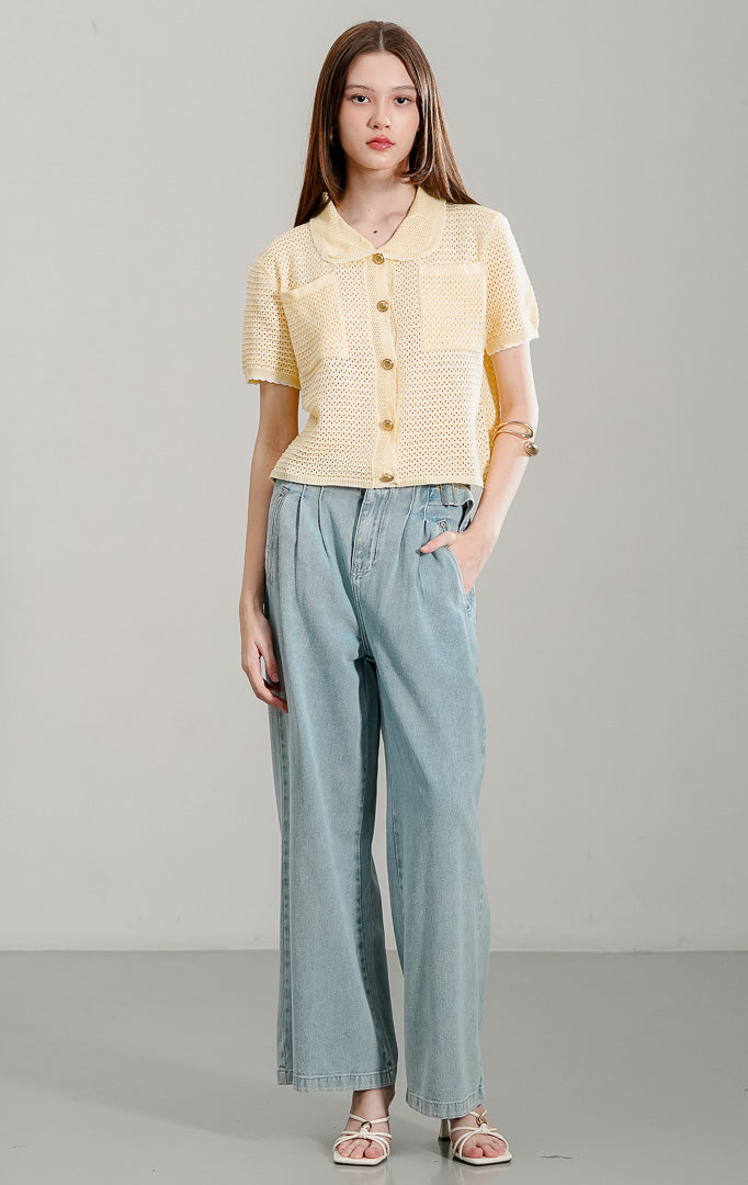 Mylah Cardigan Yellow