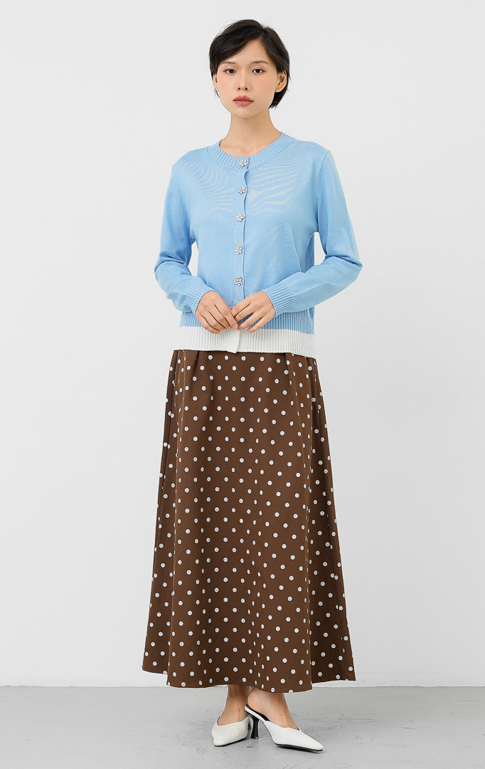 Revie Cardigan Light Blue