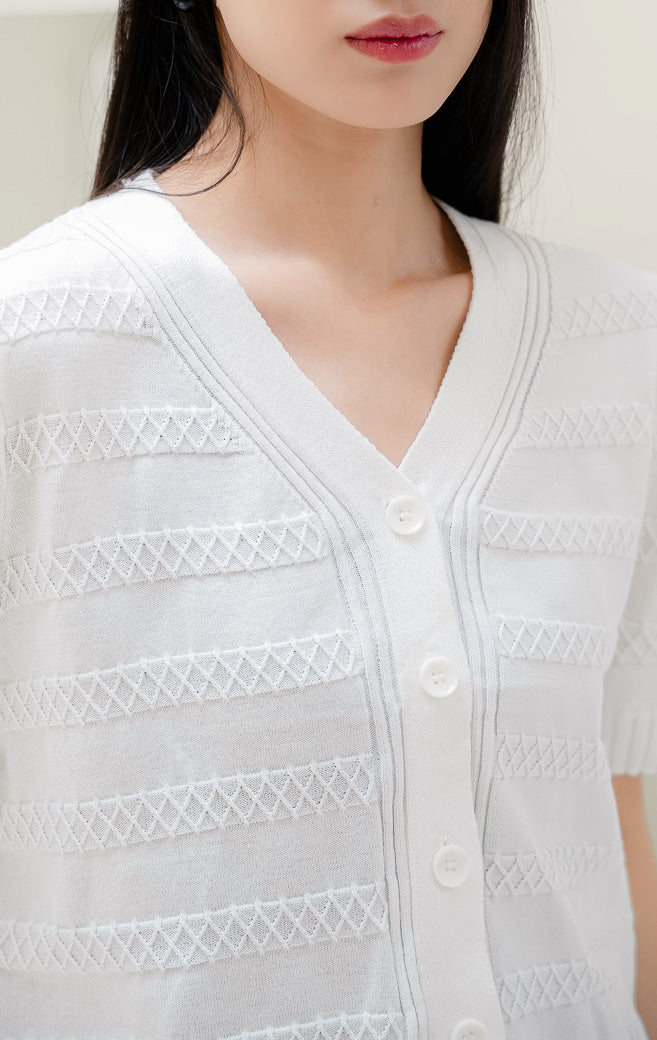 Maysie Top White