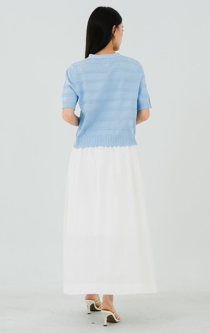 Maysie Top Blue
